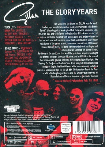 IAN GILLAN - GLORY YEARS - Imagen 2