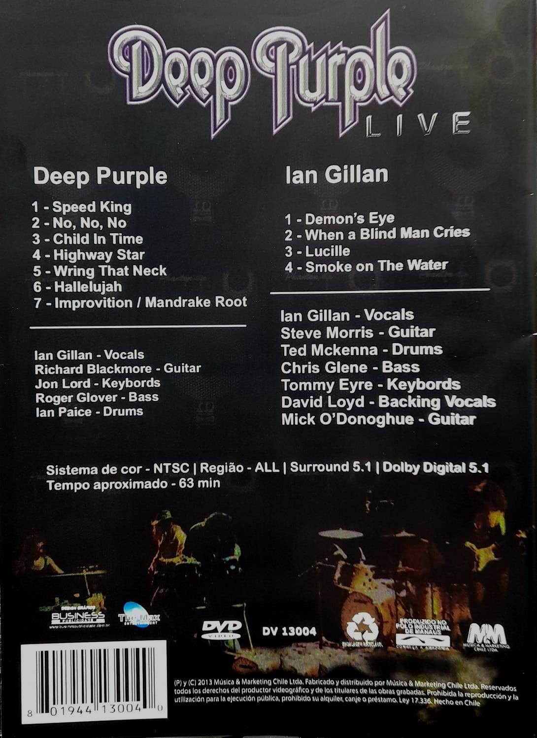 DEEP PURPLE - LIVE - Imagen 2