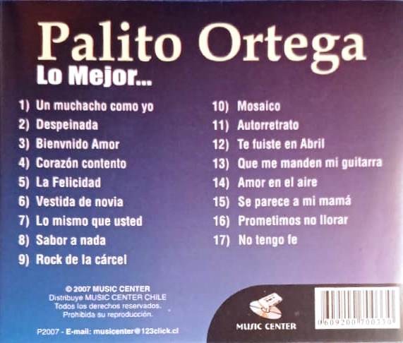 PALITO ORTEGA - LO MEJOR - Imagen 2