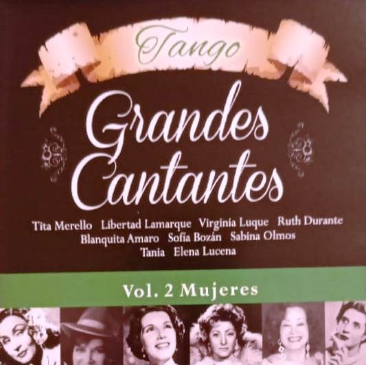 TANGO - GRANDES CANTANTES - VOL 2 - MUJERES