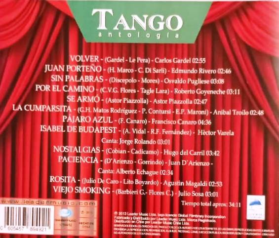 TANGO - ANTOLOGIA - Imagen 2