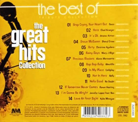 THE GREAT HITS COLLECTION - THE BEST OF TRIBUTE COLLECTION - Imagen 2