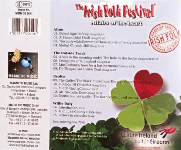 THE IRISH FOLK FESTIVAL - AFFAIRS OF THE HEART - Imagen 2