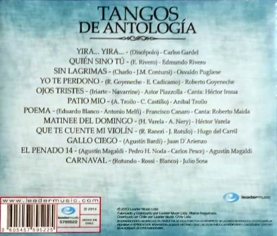 TANGOS DE ANTOLOGIA - Imagen 2