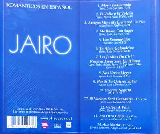 JAIRO - ROMANTICOS EN ESPAÑOL - Imagen 2