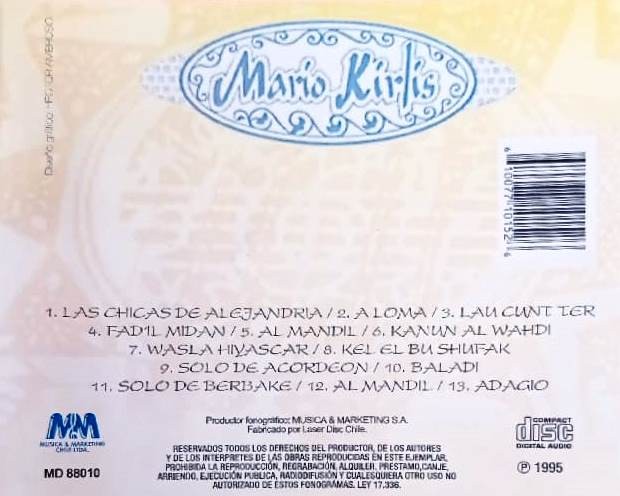MARIO KIRLIS - CHICAS DE ALEJANDRIA - Imagen 2