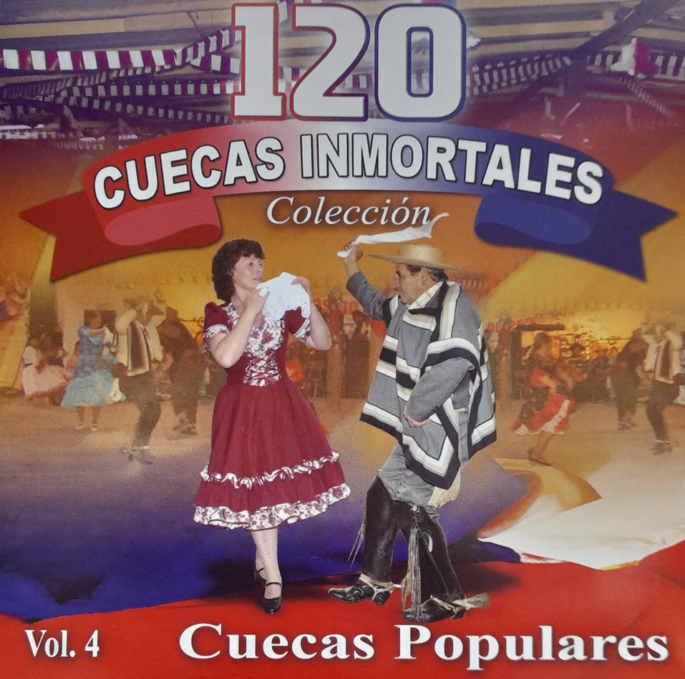 CUECAS INMORTALES - 120 CUECAS POPULARES - 4 VOL