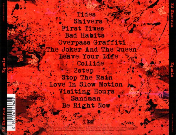 ED SHEERAN - EQUALS - Imagen 3