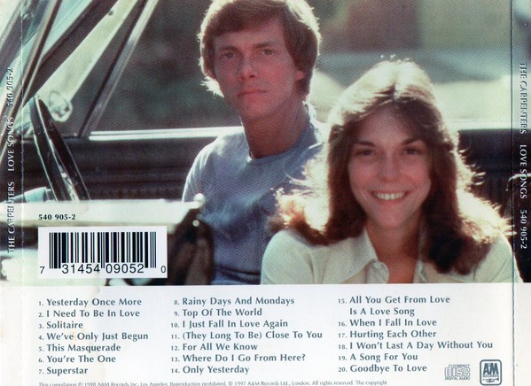CARPENTERS - LOVE SONGS - Imagen 2