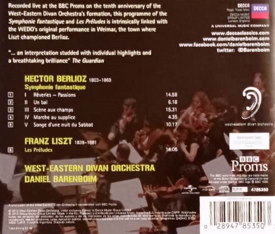 BARENBOIM - BERLIOZ SYMPHONIE FANTASTIQUE - Imagen 2
