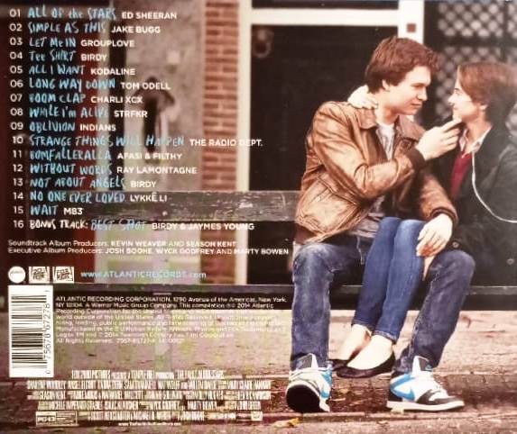 THE FAULT IN OUR STARS - SOUNDTRACK - Imagen 2