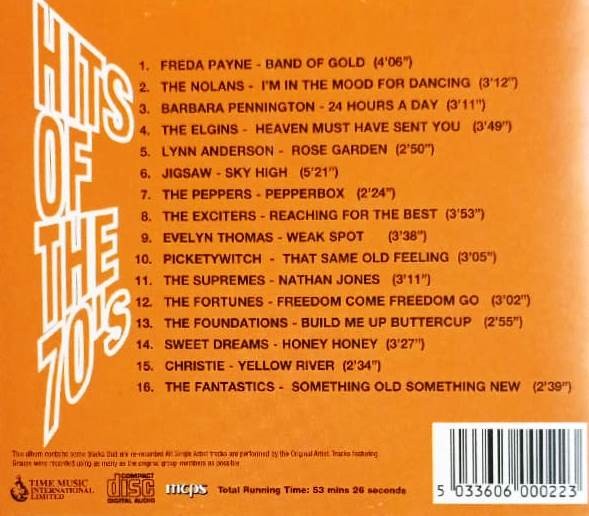 HITS OF THE 70s - Imagen 2