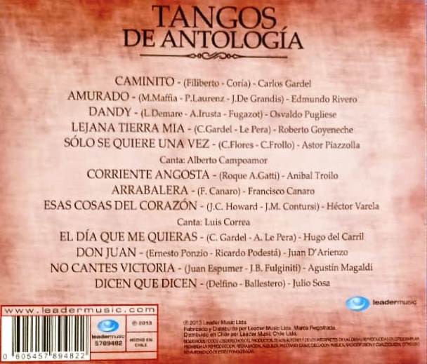 TANGOS DE ANTOLOGIA - Imagen 2