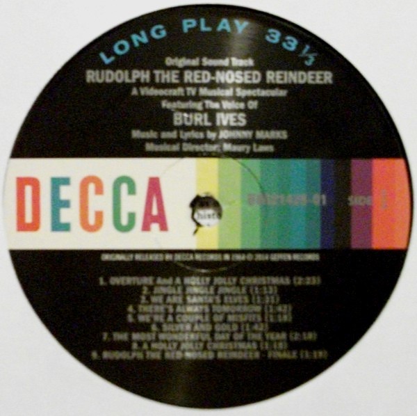 JOHN MARKS FEATURING BURL IVES - RUDOLPH - THE REED NOSED REINDEER - SOUNDTRACK - Imagen 2