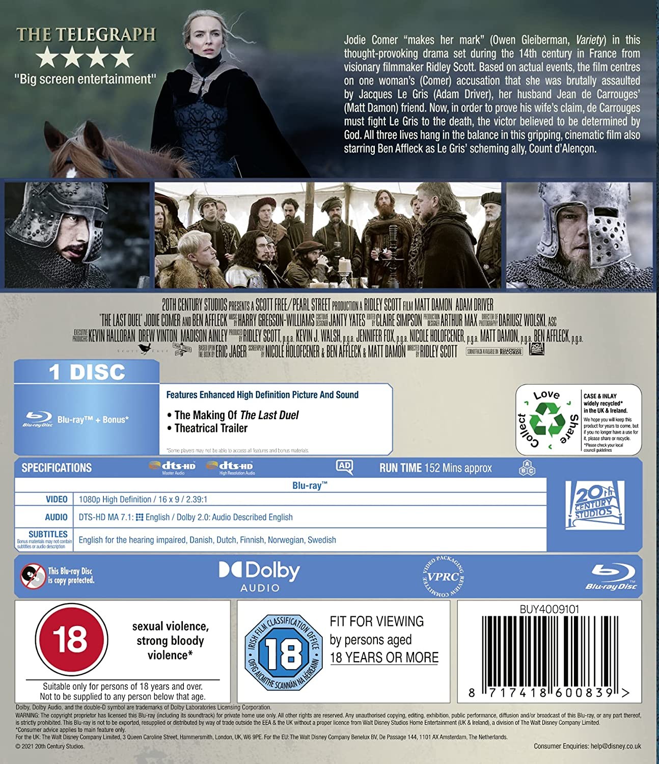 THE LAST DUEL - Imagen 2