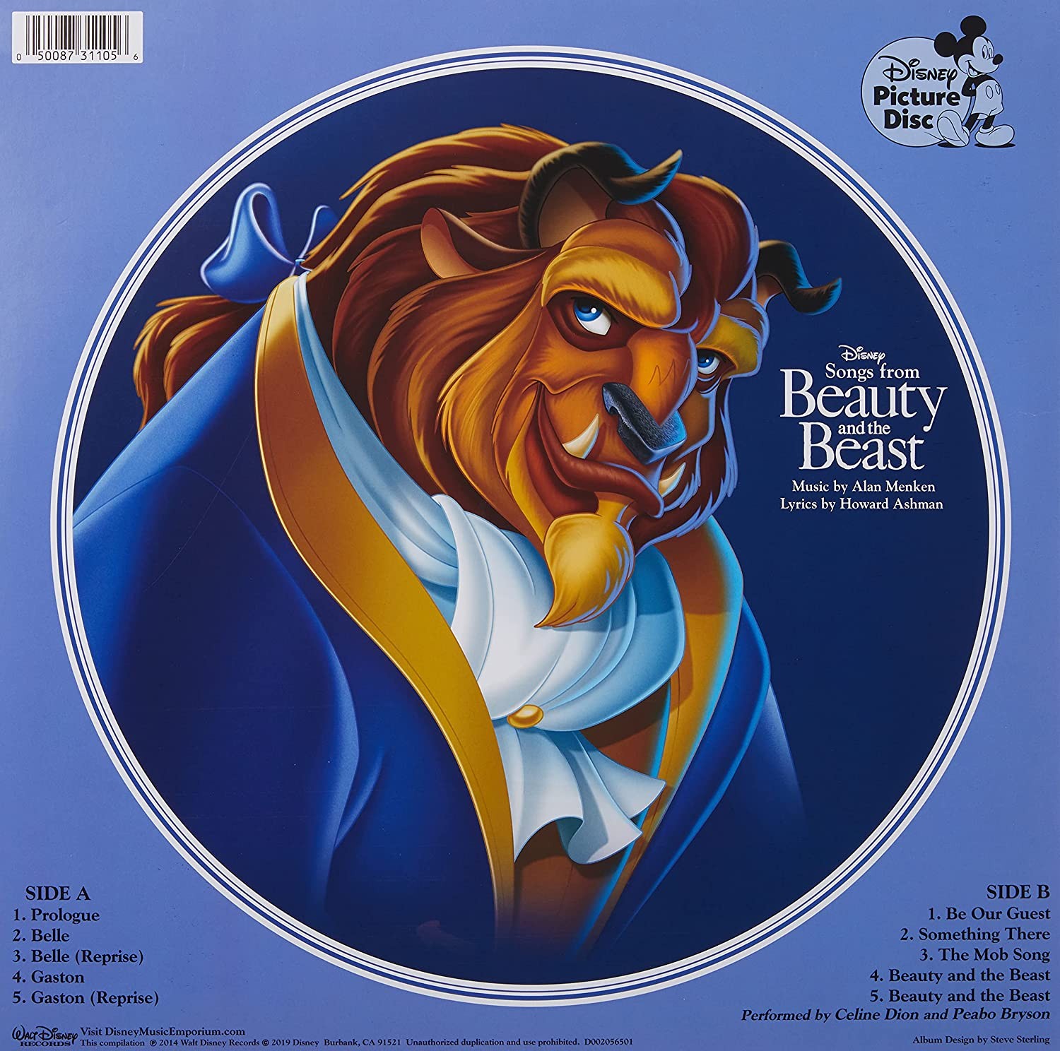 ALAN MENKEN & HOWARD ASHMAN - BEAUTY AND THE BEAST - SOUNDTRACK - Imagen 2