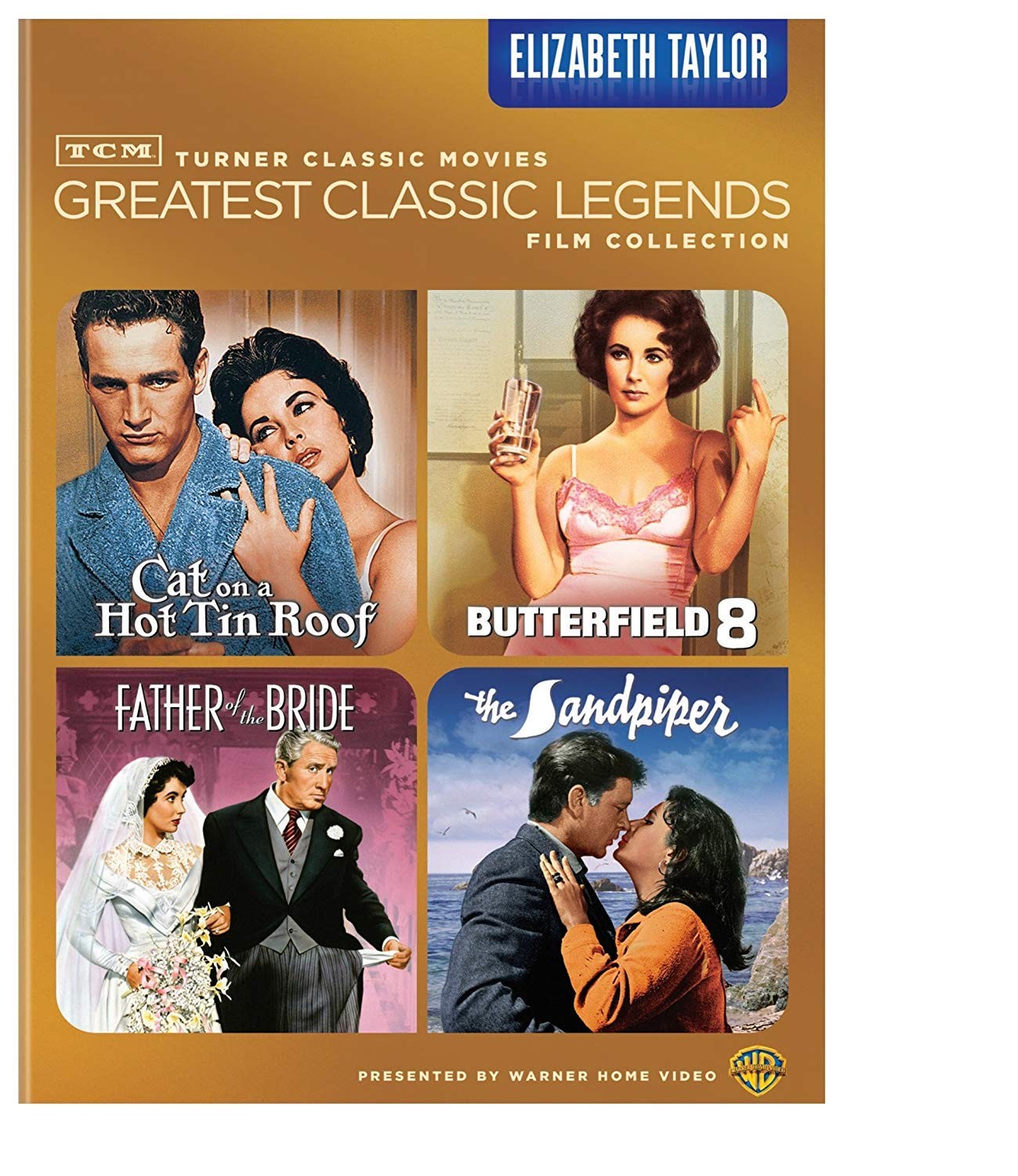 CAT ON A HOT TIN ROOF / BUTTERFIELD 8 / FATHER OF THE BRIDE / THE SANDPIPER