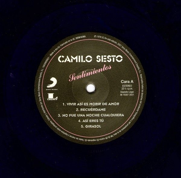 CAMILO SESTO - SENTIMIENTOS - Imagen 2