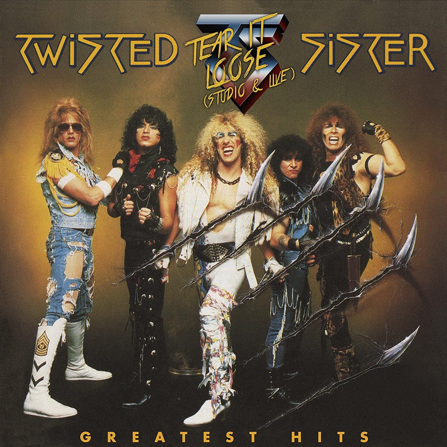 TWISTED SISTER - TEAR IT LOOSE - STUDIO & LIVE GREATEST HITS