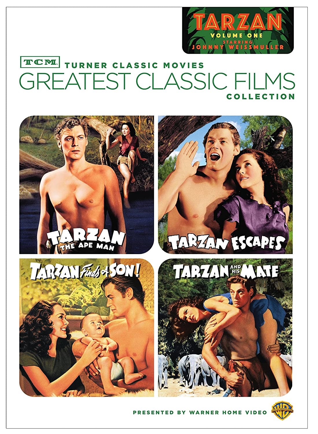 TARZAN - THE APE MAN / ESCAPES / FINDS A SON / AND MATE