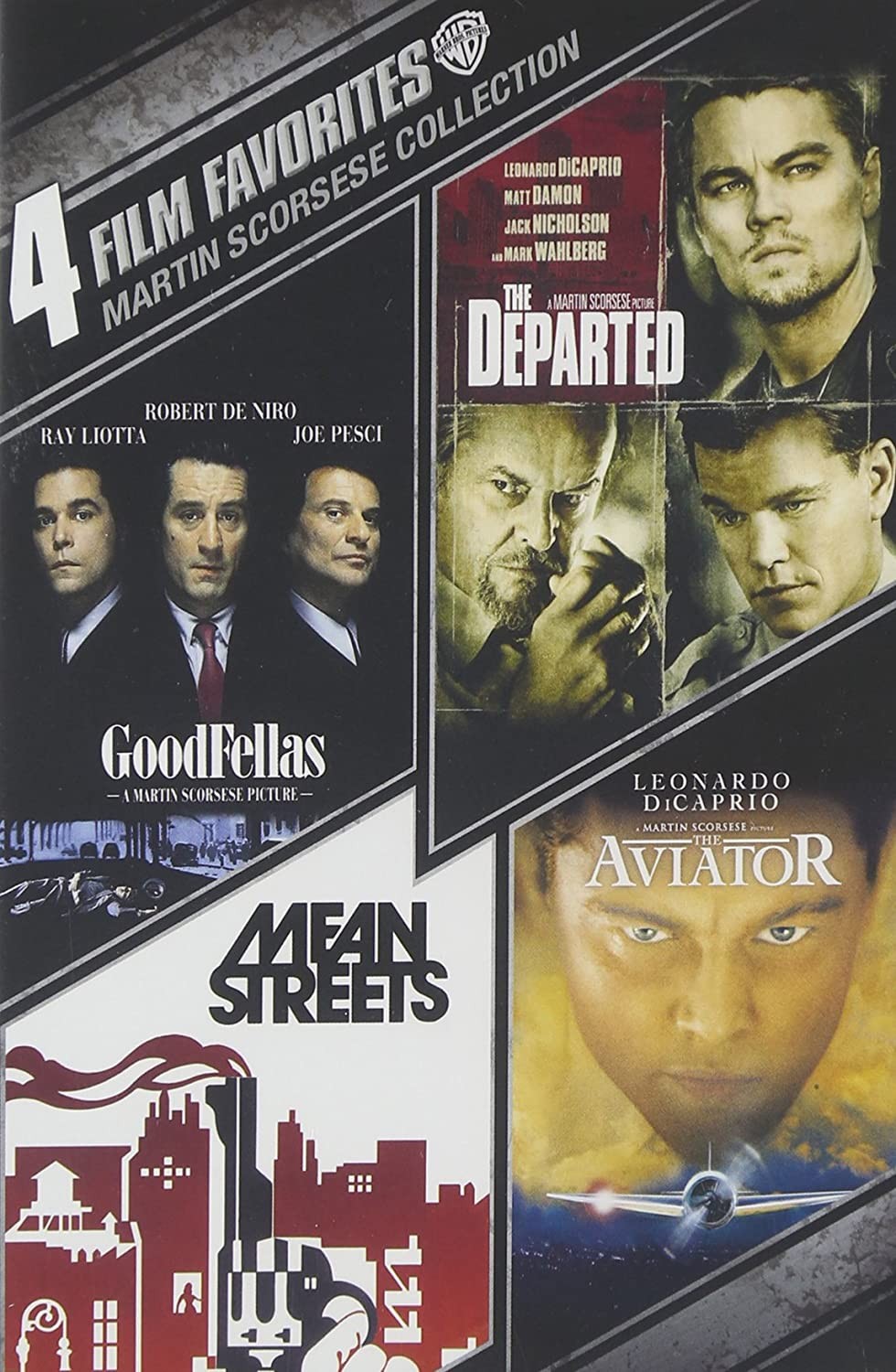 GOODFELLAS / THE DEPARTED / MEAN STREETS / THE AVIATOR
