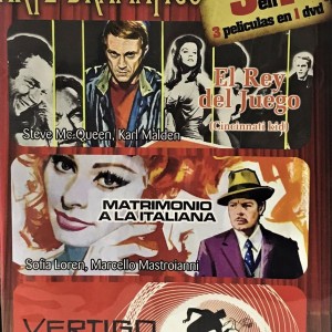 EL REY DEL JUEGO / MATRIMONIO A LA ITALIANA / VERTIGO