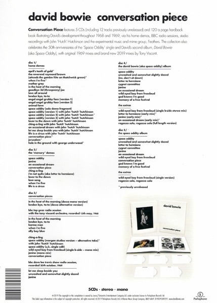 DAVID BOWIE - CONVERSATION PIECE - Imagen 2