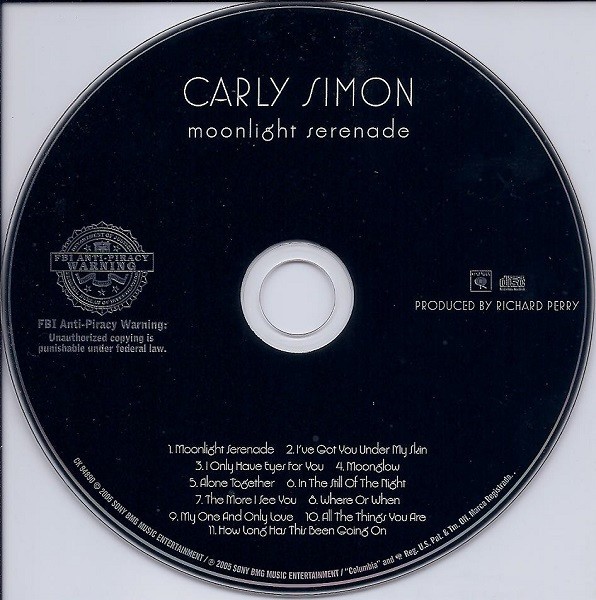 CARLY SIMON - MOONLIGHT SERENADE - Imagen 2