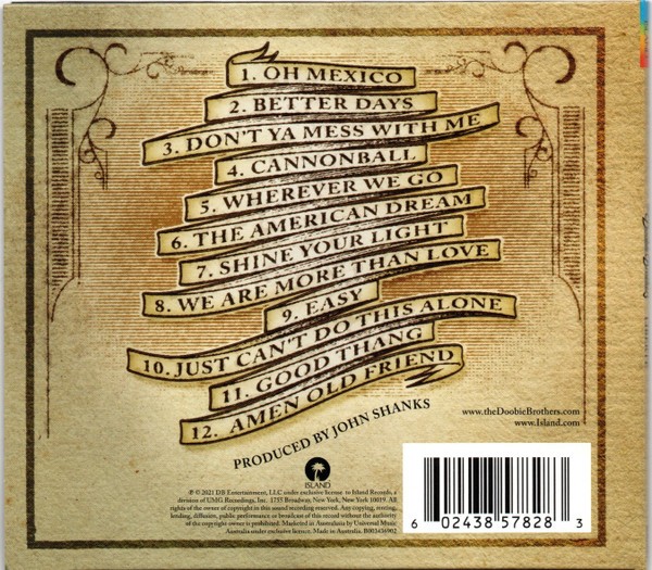 THE DOOBIE BROTHERS - LIBERTE - Imagen 2