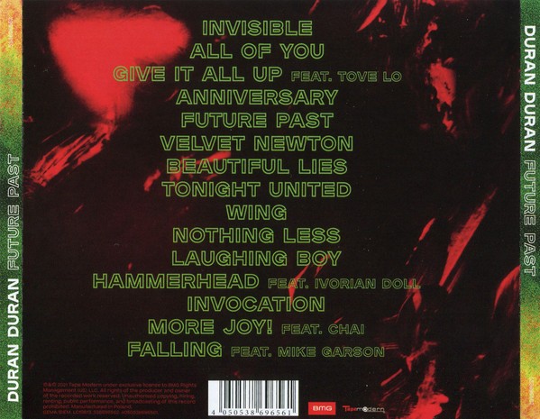 DURAN DURAN - FUTURE PAST - DELUXE EDITION - Imagen 2