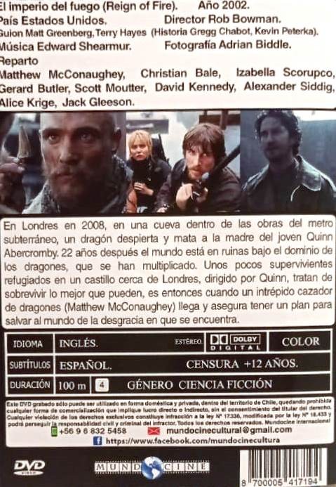 EL IMPERIO DEL FUEGO - Imagen 2