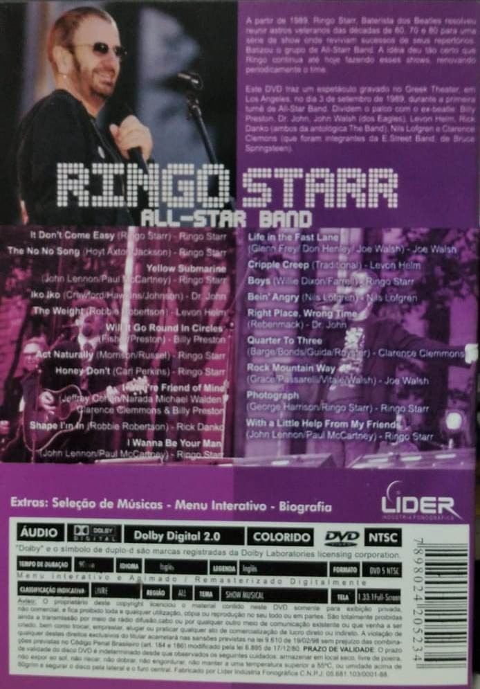 RINGO STARR - ALL STAR BAND - Imagen 2