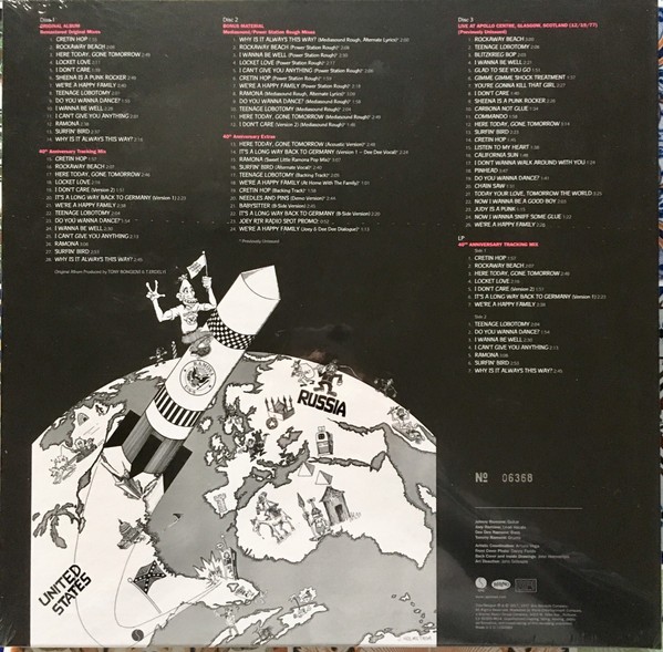 RAMONES - ROCKET TO RUSSIA - 50th ANNIVERSARY - Imagen 2