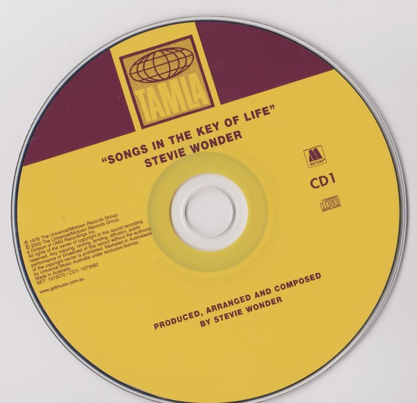 STEVIE WONDER - SONGS IN THE KEY OF LIFE - Imagen 2