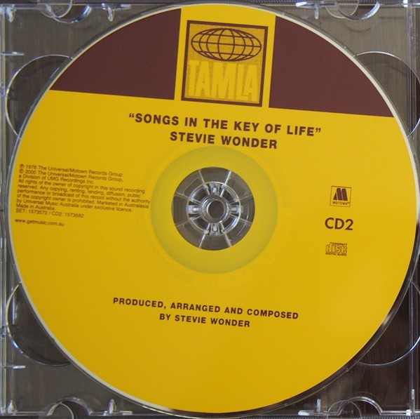 STEVIE WONDER - SONGS IN THE KEY OF LIFE - Imagen 3