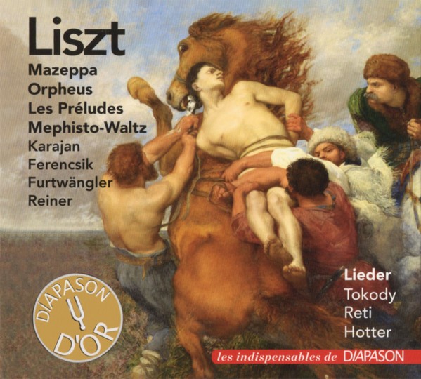 LISZT / MAZZEPPA - ORPHEUS - LES PRELUDES - MEPHISTO-WALTZ - KARAJAN - FERENCSIK - FURWANGLER - REINER - LIEDER