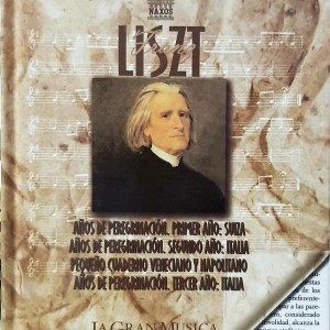 FRANZ LISZT - AÑOS DE PEREGRINACION SUIZA - ITALIA - PEQUEÑO CUADERNO VENECIANO Y NAPOLITANO