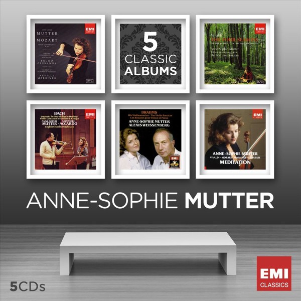 ANNE SOPHIE MUTTER - 5 CLASSIC ALBUMS