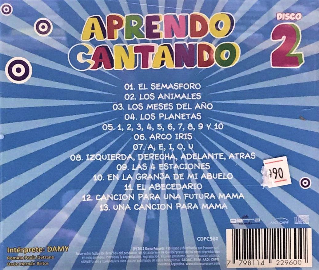 DUO MAMI - APRENDO CANTANDO 2 - EL ABECEDARIO - Imagen 2
