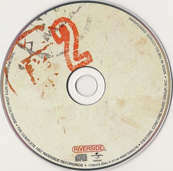 THELONIOUS MONK WITH JOHN COLTRANE - THE COMPLETE 1957 RIVERSIDE RECORDINGS - Imagen 3