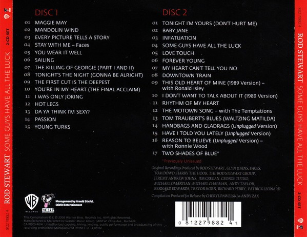 ROD STEWART - SOME GUYS HAVE ALL THE LUCK - Imagen 2