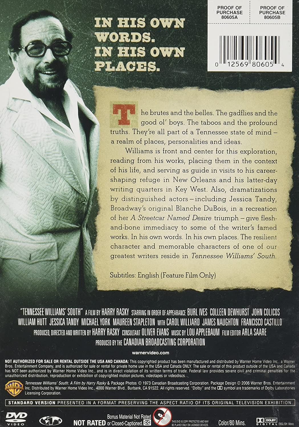 TENNESSEE WILLIAMS - SOUTH - Imagen 2