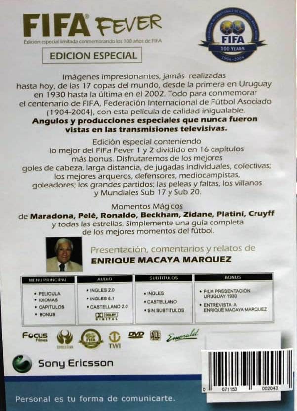 FIFA FEVER - 100 YEARS 1904 - 2004 - Imagen 2