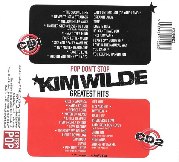 KIM WILDE - POP DONT STOP / GREATEST HITS - Imagen 2