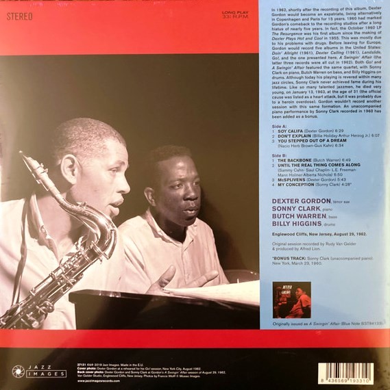 DEXTER GORDON - A SWINGIN AFFAIR - Imagen 2