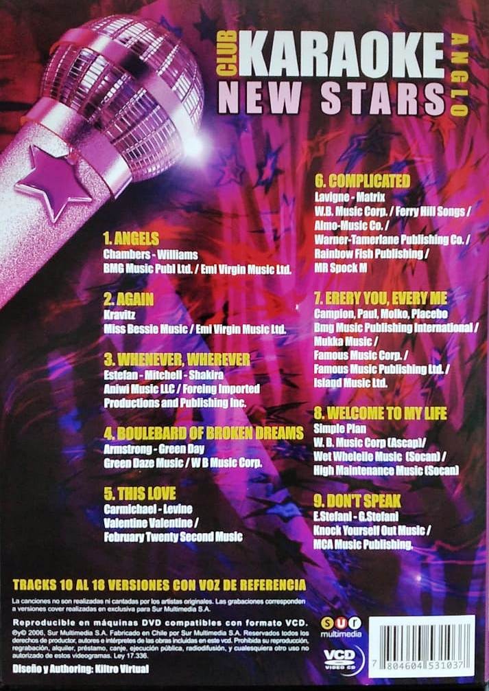 CLUB KARAOKE ANGLO - NEW STARS - Imagen 2