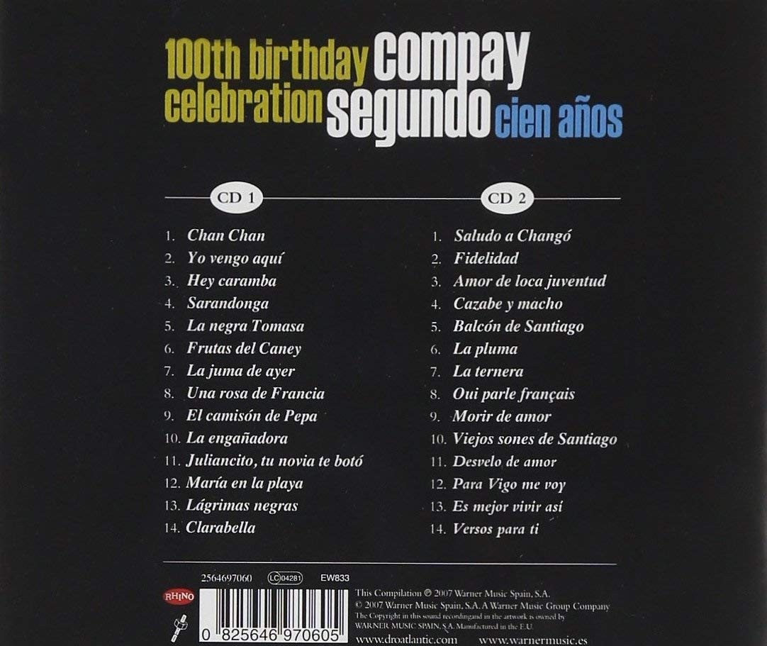 COMPAY SEGUNDO - CIEN AÑOS - 100th BIRTHDAY CELEBRATION - Imagen 2