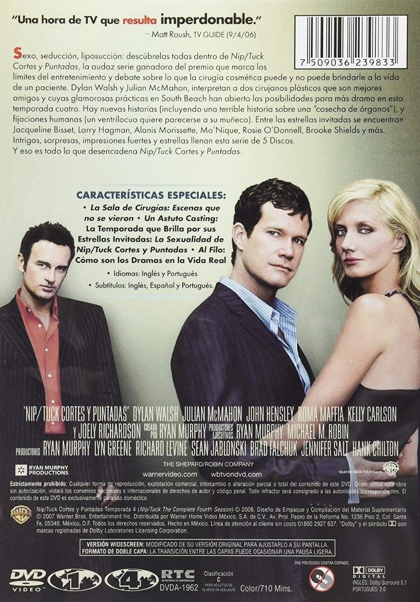 NIP TUCK - 4 TEMPORADA - Imagen 2