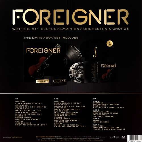 FOREIGNER - WITH THE 21st CENTURY ORCHESTRA & CHORUS - Imagen 2