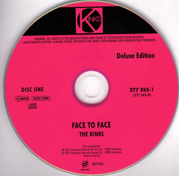 THE KINKS - FACE TO FACE - Imagen 3